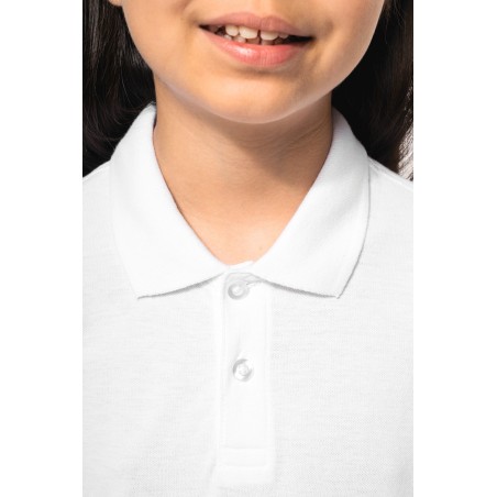 Polo manga corta infantil