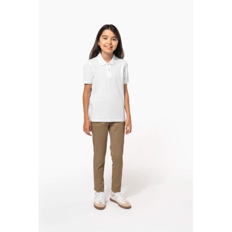 Polo manga corta infantil