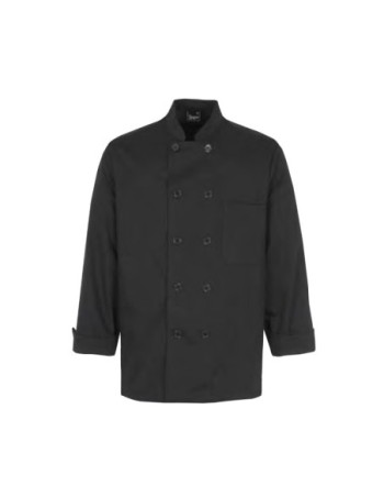 CHAQUETA DE COCINA MANGA LARGA CON BOTONES
