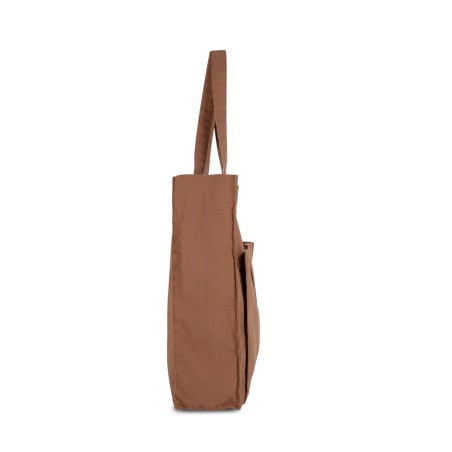 Cotton bag with front pockets