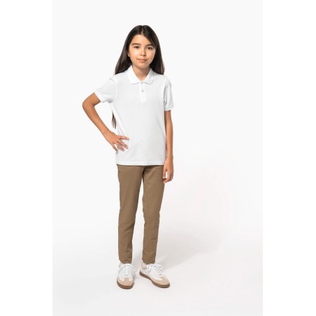 Polo manga corta infantil