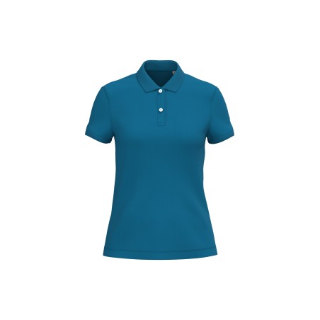 Eco-friendly ladies’ piqué polo shirt