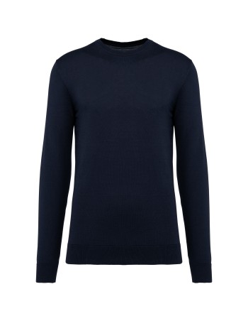Men’s crew neck Supima® jumper 2