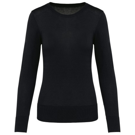 Ladies\\\' crew neck Supima® jumper