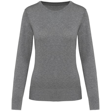 Ladies\\\' crew neck Supima® jumper