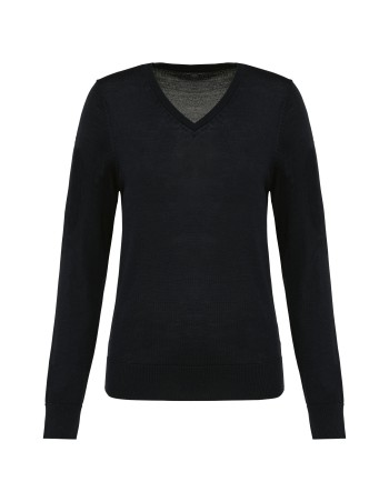 Ladies\\\' V-neck merino jumper 2