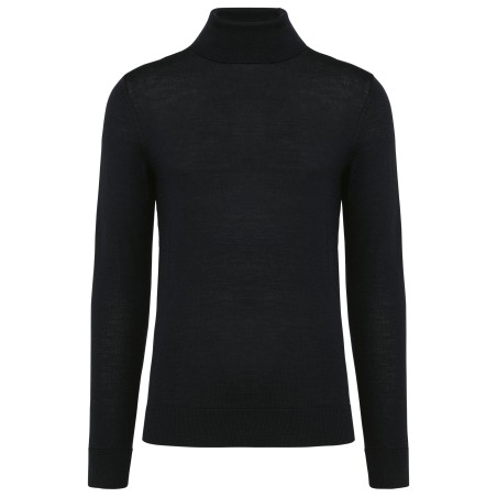 Men\\\'s roll-neck merino jumper