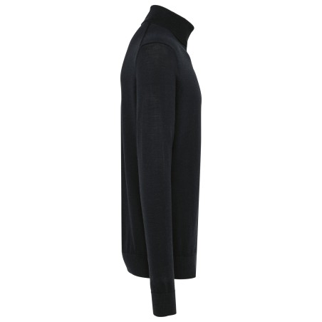 Men\\\'s roll-neck merino jumper