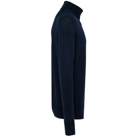 Men\\\'s roll-neck merino jumper