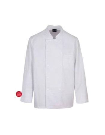CHAQUETA COCINA MANGA LARGA BOTONES