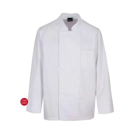 CHAQUETA COCINA MANGA LARGA BOTONES