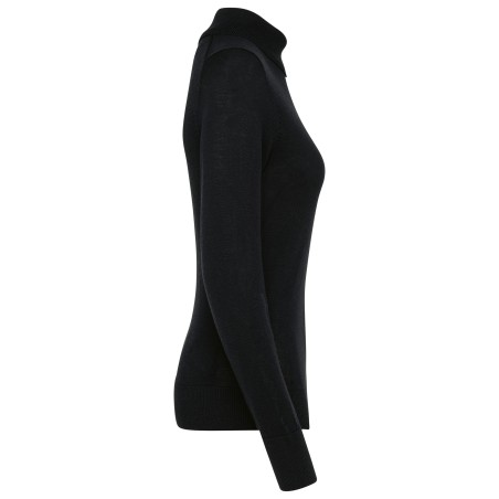 Ladies\\\' roll-neck merino jumper
