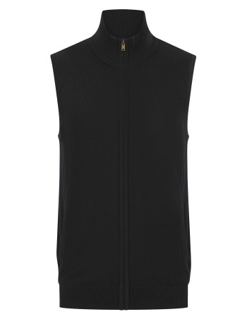 Jersey con cremallera sin mangas hombre 2