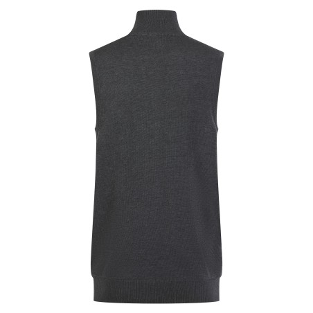 Men\\\'s sleeveless zip-up jumper