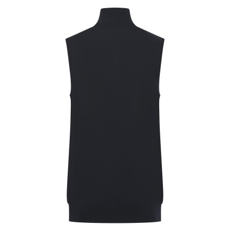 Men\\\'s sleeveless zip-up jumper