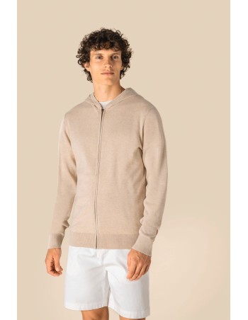 Jersey ecorresponsable con capucha de lyocell hombre