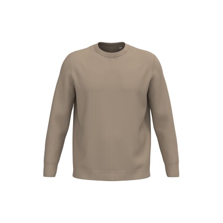 Jersey ecorresponsable de cuello redondo hombre