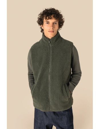 Chaleco de sherpa hombre