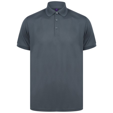 Men\\\'s recycled polyester polo shirt