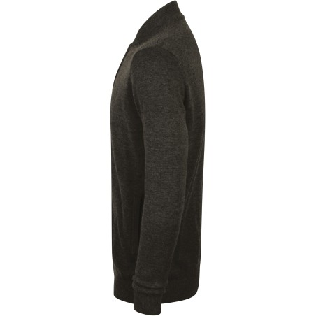 Zip through cardigan