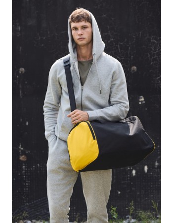 Bolsa de deporte bicolor