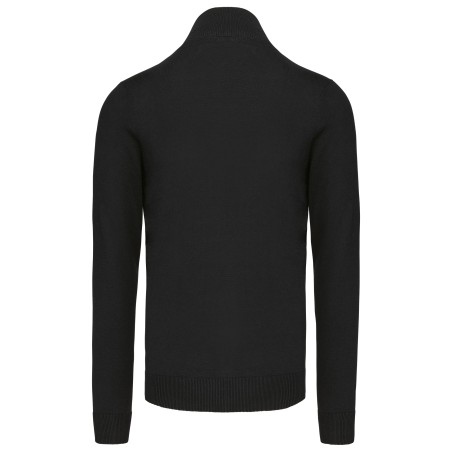 Chaqueta de punto con cremallera hombre