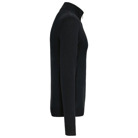 Chaqueta de punto con cremallera hombre