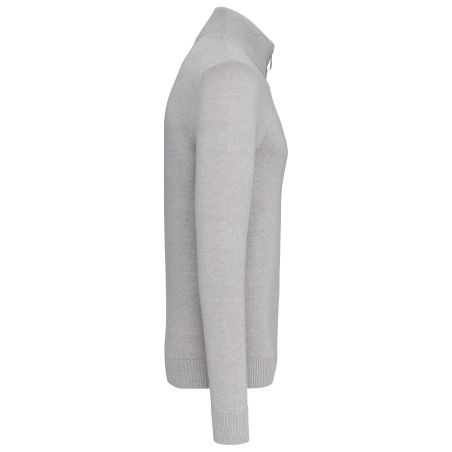 Chaqueta de punto con cremallera hombre
