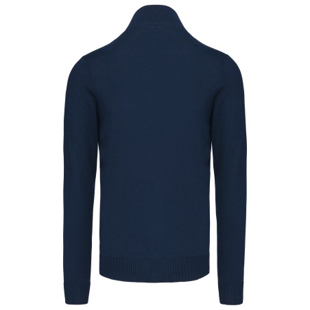 Chaqueta de punto con cremallera hombre