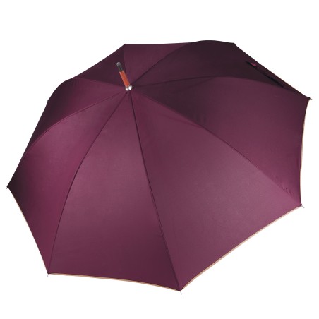 Auto open wooden umbrella