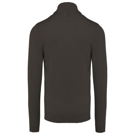 Chaqueta de punto con cremallera hombre