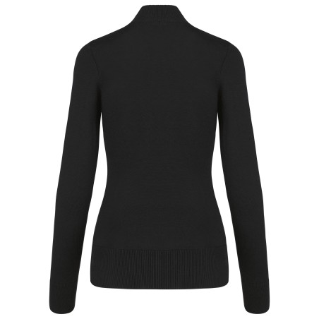 Chaqueta de punto con cremallera mujer