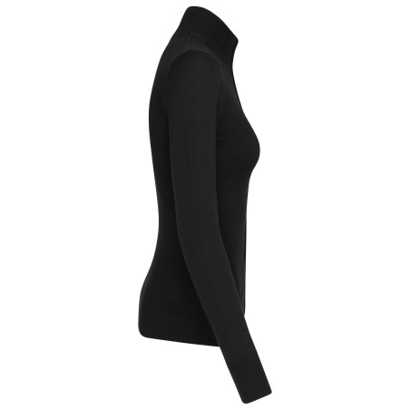 Chaqueta de punto con cremallera mujer