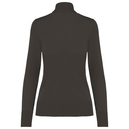 Chaqueta de punto con cremallera mujer