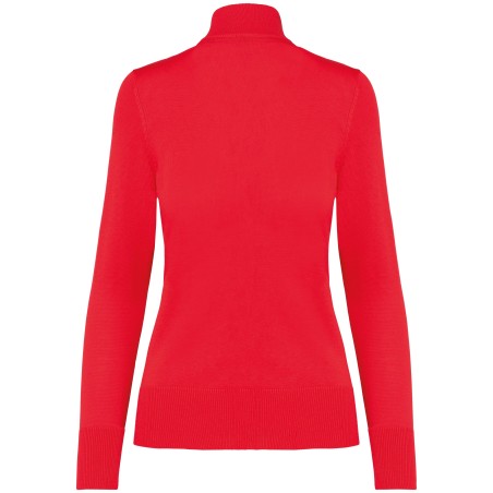 Chaqueta de punto con cremallera mujer