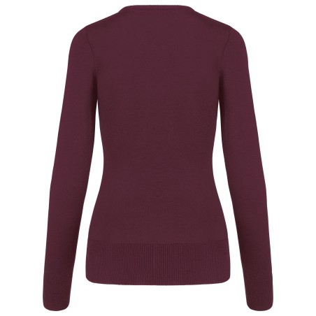 Ladies\\\' V-neck jumper
