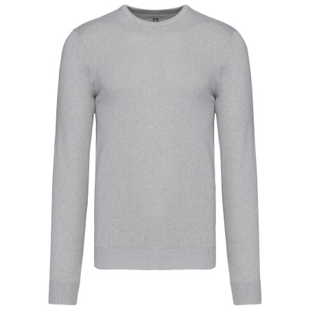 Jersey cuello redondo manga larga hombre