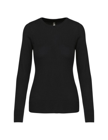 Jersey cuello redondo manga larga mujer 2