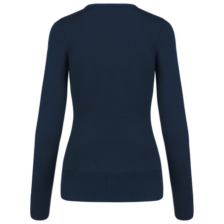 Jersey cuello redondo manga larga mujer