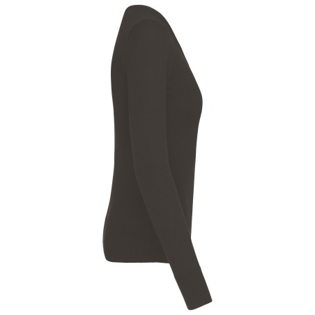 Jersey cuello redondo manga larga mujer