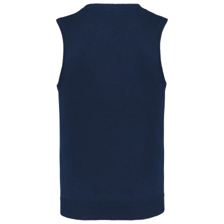 Men\\\'s sleeveless V-neck jumper