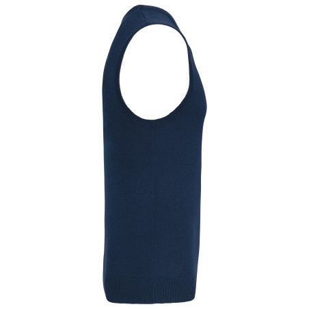 Men\\\'s sleeveless V-neck jumper
