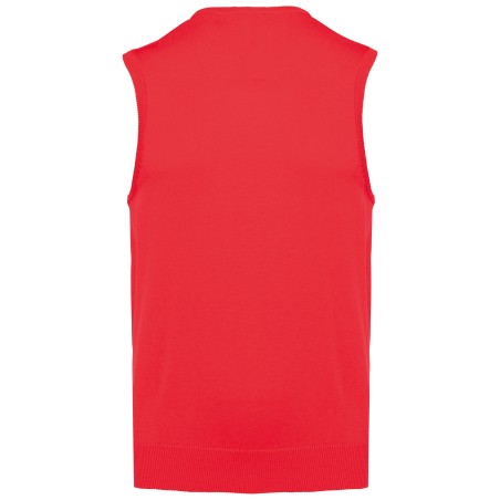 Men\\\'s sleeveless V-neck jumper