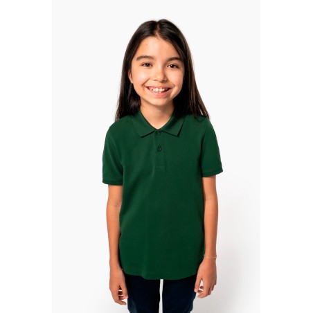 Polo de punto piqué Bio180 infantil