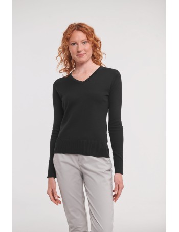 Ladies\\\' V-neck Jumper