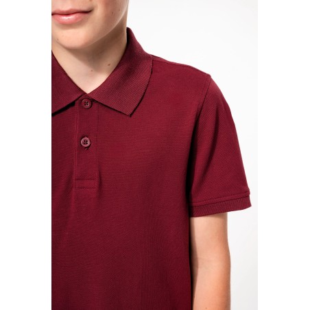 Polo de punto piqué Bio180 infantil