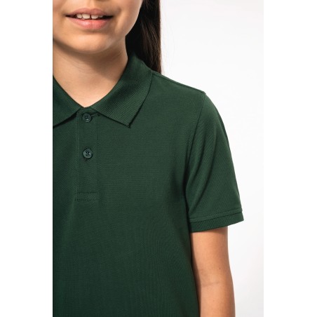 Kids Bio180 pique polo shirt