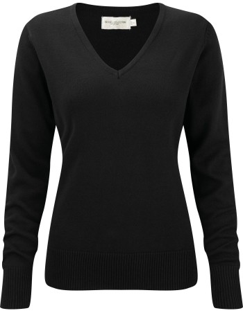 Jersey cuello de pico mujer 2