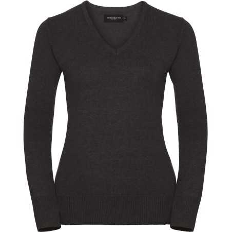Jersey cuello de pico mujer