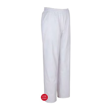 PANTALÓN BLANCO SANITARIO UNISEX 